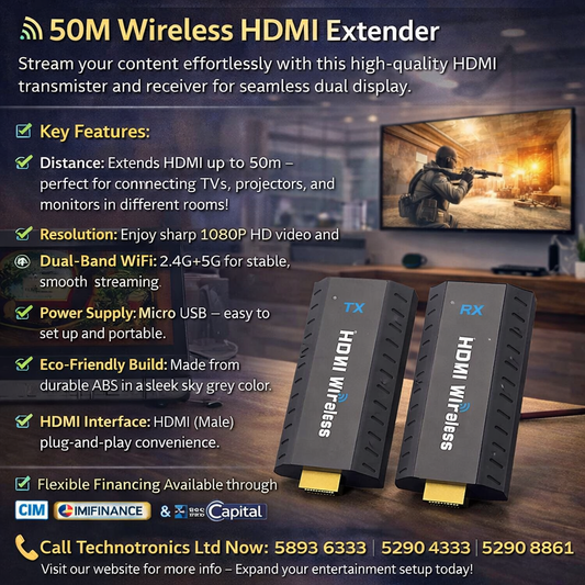 Wireless HDMI Transmitter and Receiver