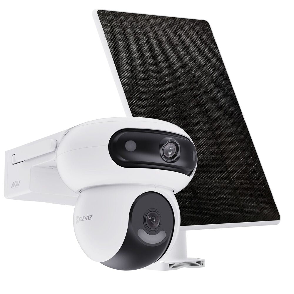 EZVIZ H90 Dual 4MP - Dual-Lens Pan & Tilt Wi-Fi | Solar Camera