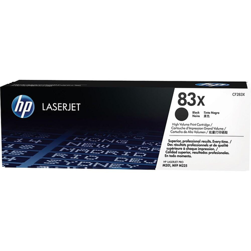 HP Toner Black 83X CF283X/Canon Toner CRG-737 (with chip)