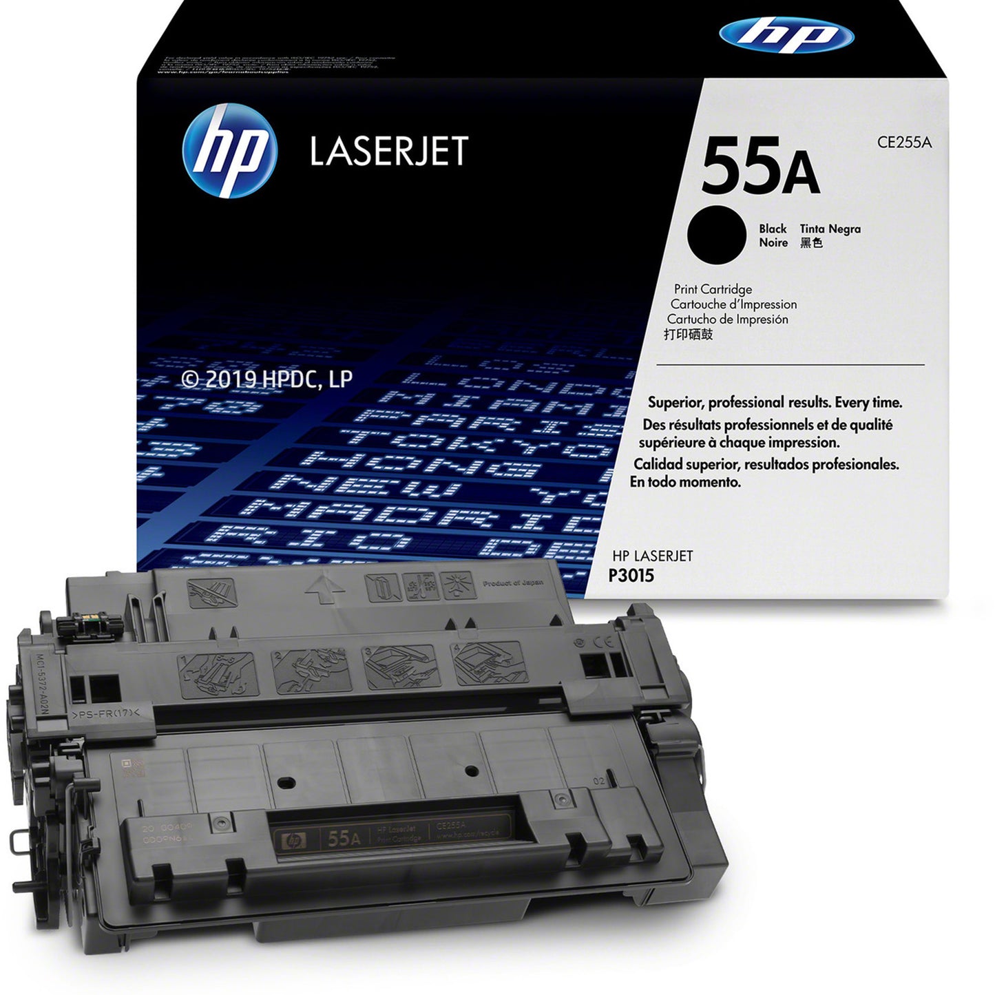 HP TONER CARTRIDGE BLACK 55A/ CE255A
