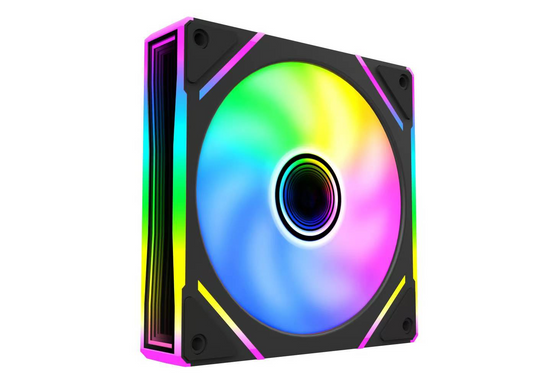 Thermaltake Steel Shadow Lens-Black Edition ARGB Fan