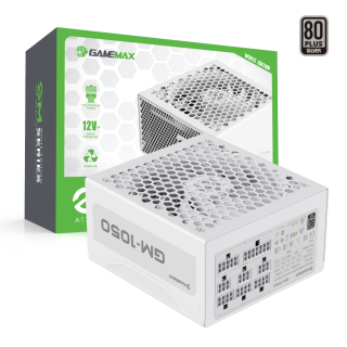 GameMax GM-1050 White Power Supply Full Modular 80PLUS Bronze