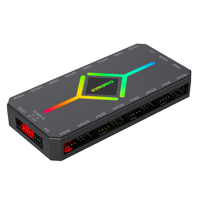 Gamemax V4.0 ARGB HUB PWM BK