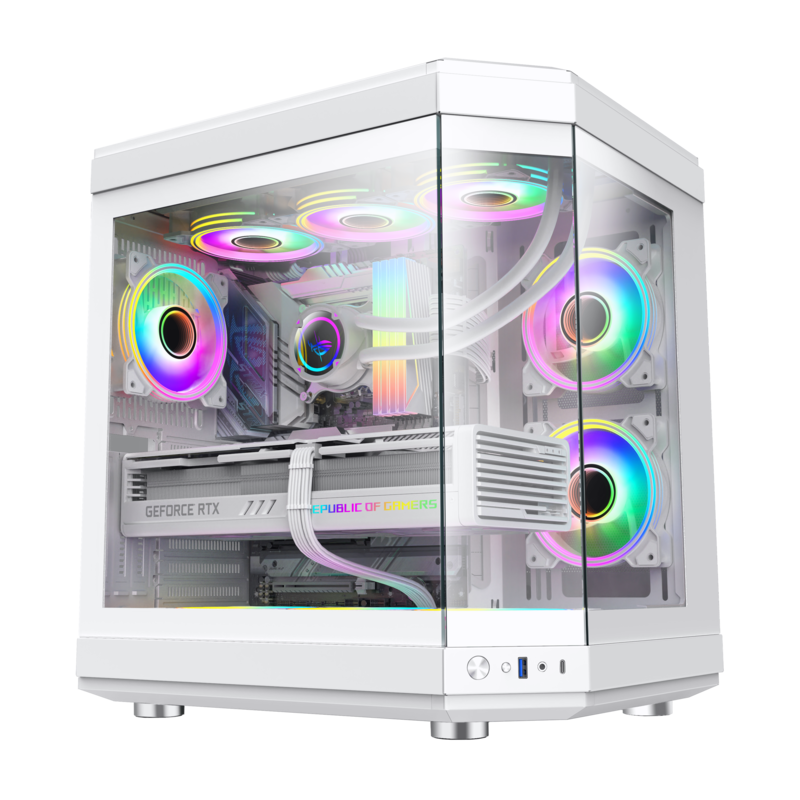 Gamemax HYPE White Case