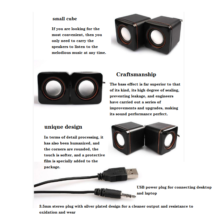 Portable D-02A USB mini desktop
