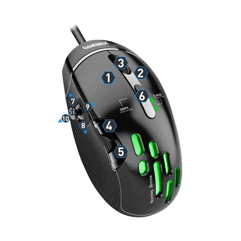 Gamemax Gaming Mouse GX10