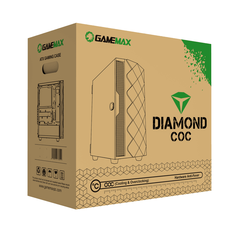 Gamemax Diamond COC BK
