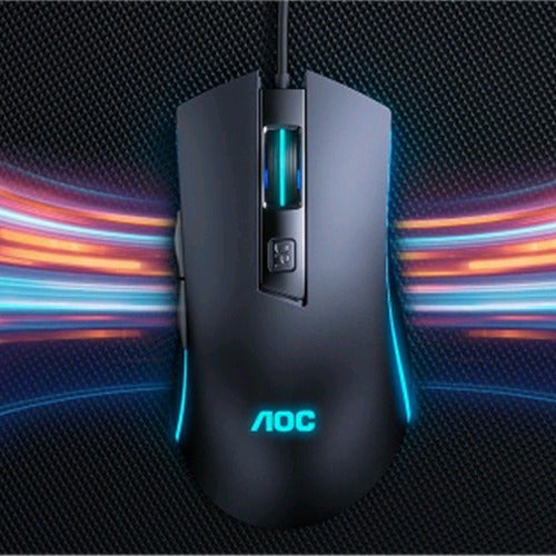 AOC GM120 USB GAMING MOUSE - BLACK
