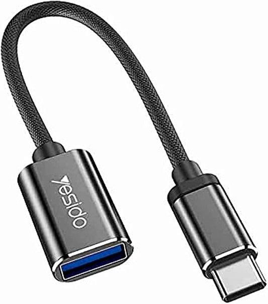 Yesido GS01 Type -C OTG Super Fast USB 3.0 Data Transmission - Black