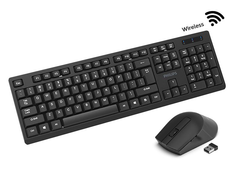 Philips Wireless Combo Keyboard and M0use