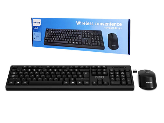 Philips Wireless Combo Keyboard and M0use