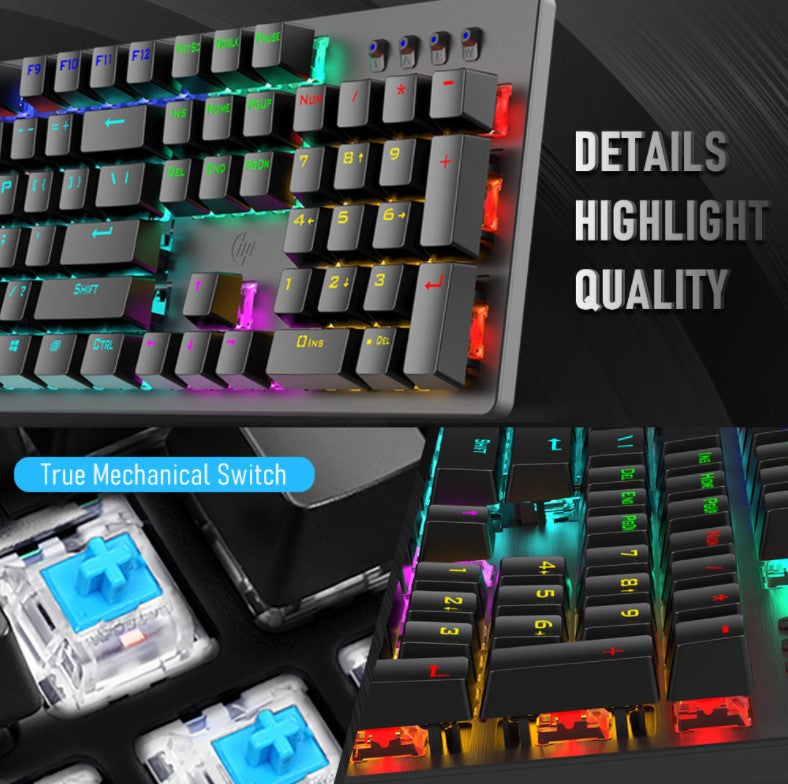HP GK100F Mechanical Keyboard