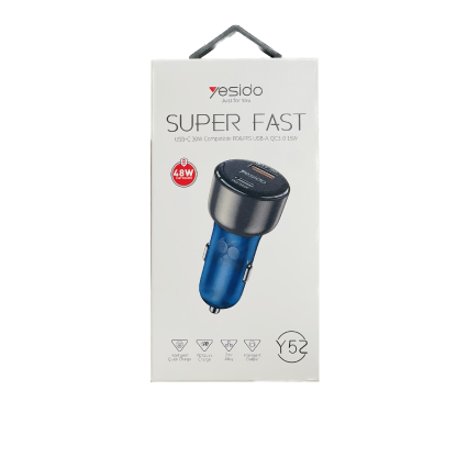Yesido Y52 Super Fast USB-C 30W Compatible PD & PPS