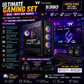 Thermaltake S380 Set | CPU: Intel Core Ultra 5 225F | RAM: 16GB DDR5 | Storage: 1TB NVMe SSD | GPU: ASRock RX 9070 GRE Steel Legend Dark 12GB OC