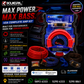Car audio Subwoofer Power Cable Amp Car Audio 4ga Cable Kit