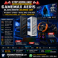 Gamemax AERIS Black/White  GAMING SET