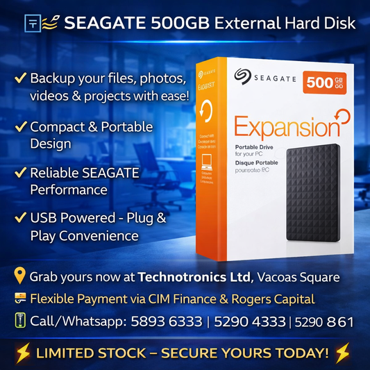SEAGATE External Hard Disk 500 GB