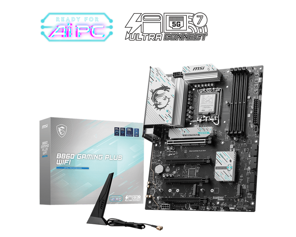 MSI B860M GAMING PLUS WIFI INTEL Motherboard