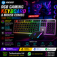 HP KM300F RGB Gaming Keyboard & Mouse Combo