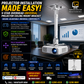 V-STAR OVERHEAD UNIVERSAL PROJECTOR CEILING MOUNT BRACKET