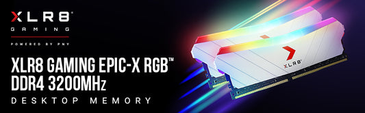 XLR8 RGB DDR4 Silver 3200MHz Desktop Memory
