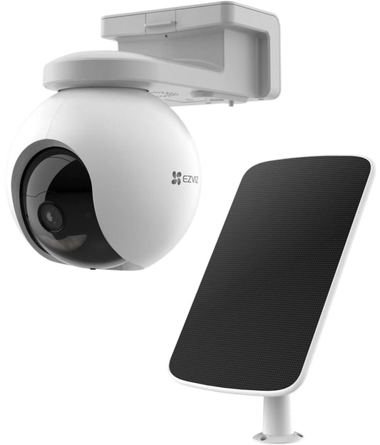 EZVIZ HB8 Pro 4K Solar-Powered PTZ Camera (8MP) | Outdoor Camera