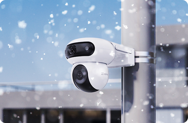 EZVIZ H90 Dual 4MP - Dual-Lens Pan & Tilt Wi-Fi Outdoor Camera