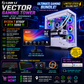 LIAN LI VECTOR GAMING TOWER – HIGH-END GAMING SETUP! 🔥 💥 Ryzen 7 8700F + RTX 5060 Ti + MSI 24.5” IPS Monitor + FREE Racing Wheel!
