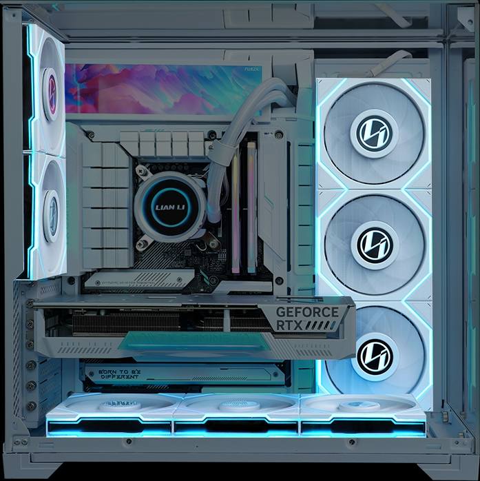 Lian Li O11 Vision Compact – Premium Showcase Case with LCD Screen Support!