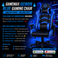 GAMEMAX GCR09 Blue GAMING CHAIR