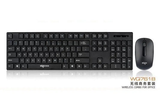 AIGO WQ7618 Wireless Keyboard and Mouse Combo