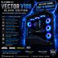 Lian Li Vector V100 Black Edition Gaming Tower |  Intel Ultra 5 225F CPU | 16GB DDR5 RAM | 500GB NVMe SSD | PNY RTX 5060TI