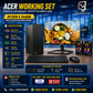Complete Acer Set- Ryzen 5 3400G, 8GB RAm DDR4, 250 GB Nvme+ 24 Inch Screen FHD