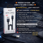 YESIDO CA133C – 2M USB-A TO USB-C CABLE