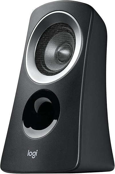 Logitech Z313 2.1 Multimedia Speaker System with Subwoofer, Full Range Audio, 50 Watts Peak Power- Computer Speaker