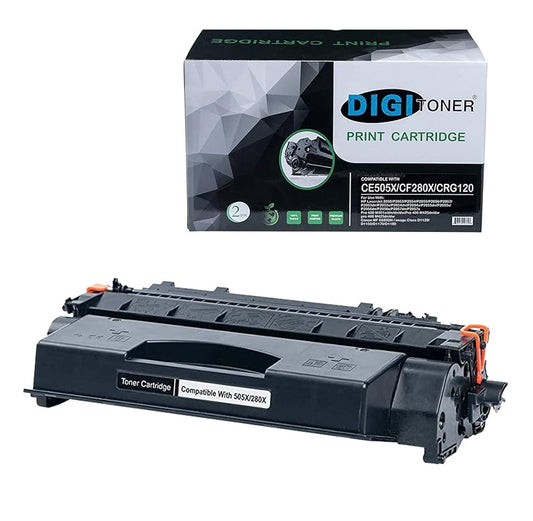 HP Toner Black  CE505X (HP 05X )/CF280X (HP 80X) / Canon Toner CRG-120 (2617B001AA)