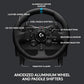 Logitech G923 Racing Wheel and Pedals  Featuring TRUEFORCE  Responsive Pedal, Dual Clutch Launch Control, and Genuine Leather Wheel Cover