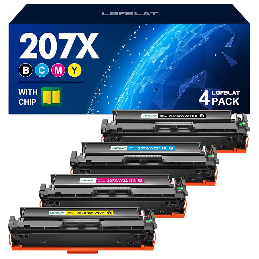HP Toner  Cyan W2211X(207X) with chip