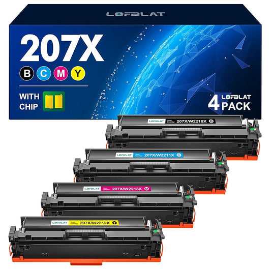 HP Toner  Cyan W2211X(207X) with chip
