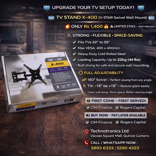 TV STAND X-400 (V-STAR Swivel Wall Mount)