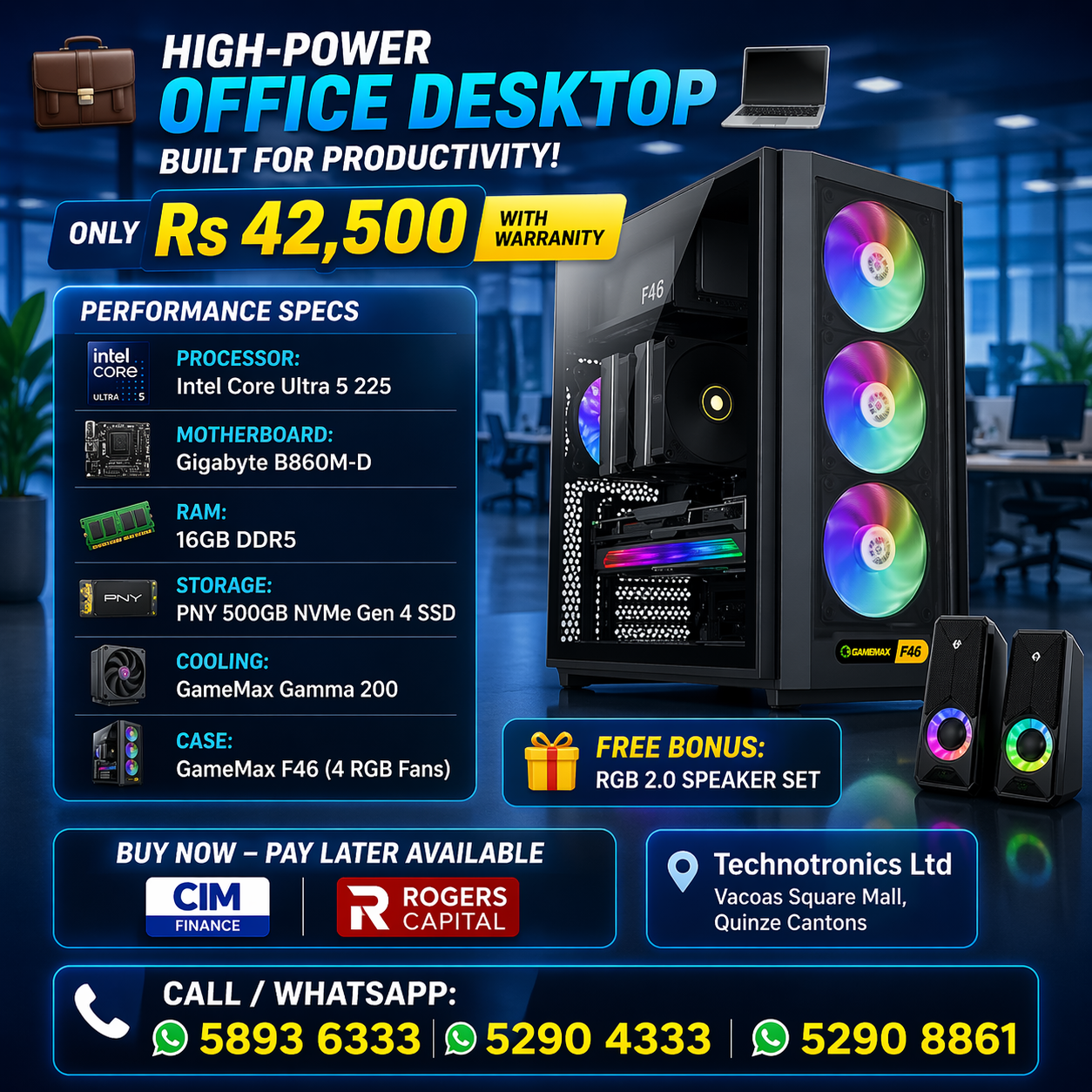 Gamemax F46-Working Tower