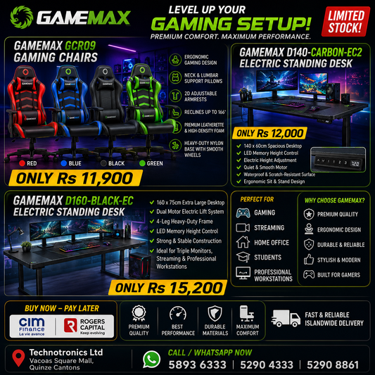 Gamemax Chair and Table