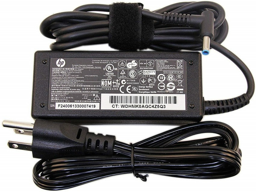 HP ( Blue Pin ) Laptop Charger 19.5V 3.33A 65W Laptop Charger