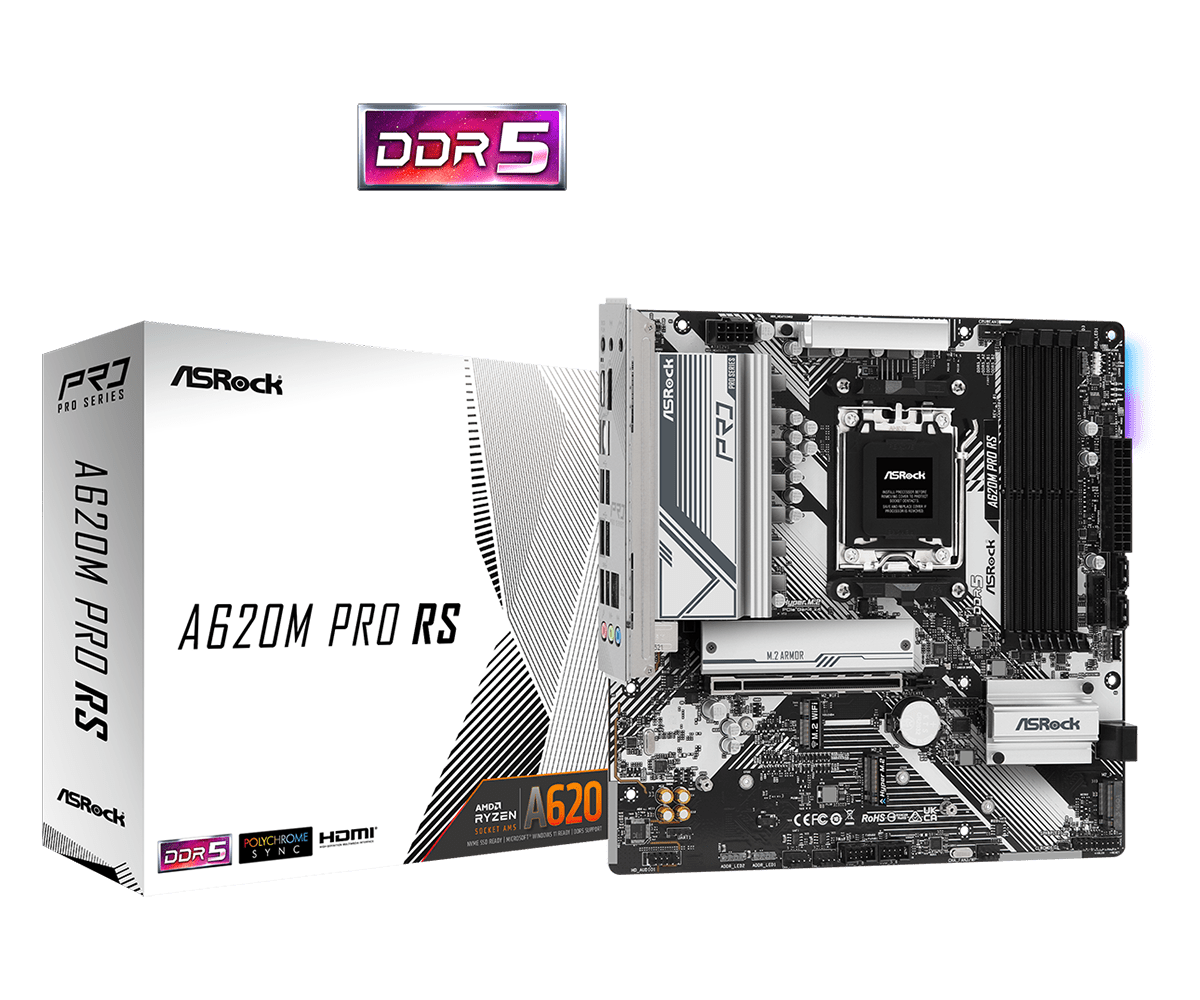 Motherboard –Asrock A620M Pro RS