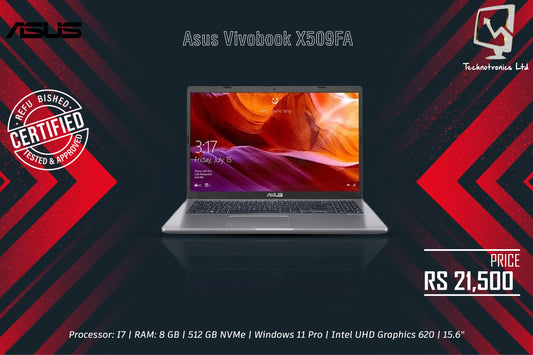 Asus Vivobook X509FA, Core I7, 8 GB Ram, 512 GB Nvm