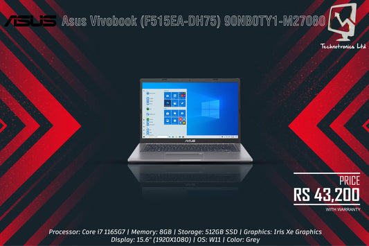 Laptop Asus Vivobook (F515EA-DH75) 90NB0TY1-M27080
