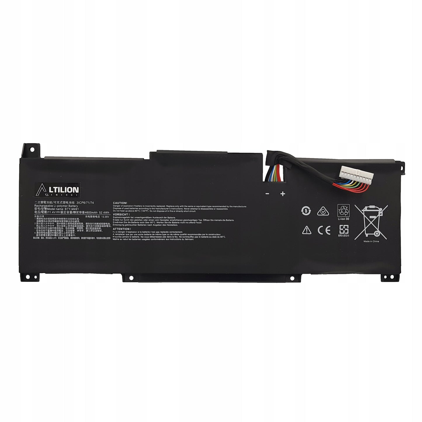 BTY-M491 MSI MODERN 15 A10 A11