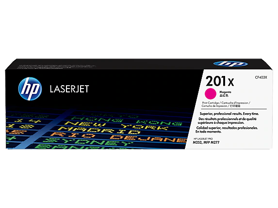 HP Toner CF403X(HP 201X) Magenta with chip