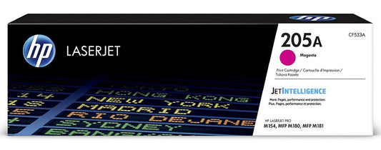 HP Toner CF533A (205A) Red Magenta with  Chip