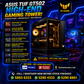 ASUS TUF GT502 HIGH-END GAMING TOWER- Ryzen  7 7800 X3D & ASUS AMD RADEON RX 7900 Gre 16GB